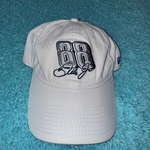 Dale Earnhardt Jr 88 NASCAR New Era‎ 9TWENTY Hat Cap White Mens
